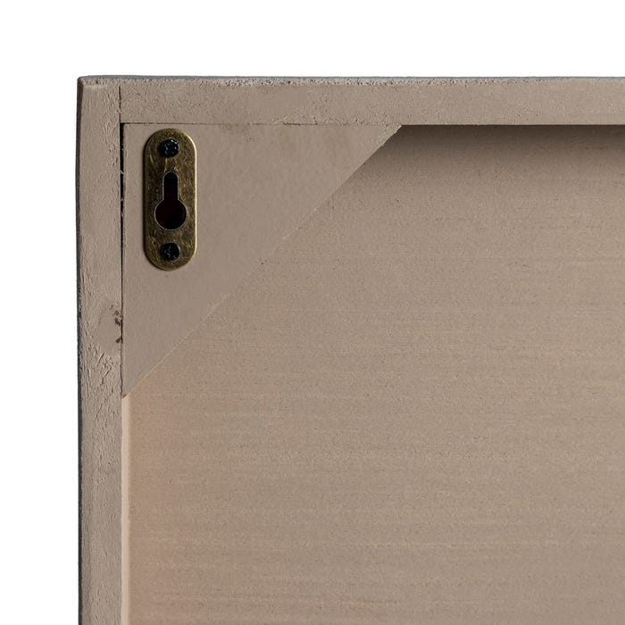 Cuadro Beige Dm Decoración 80 X 4,50 X 120 Cm