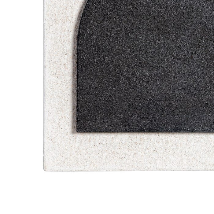 Cuadro 2/M Negro-Blanco Dm Decoración 60 X 4 X 90 Cm