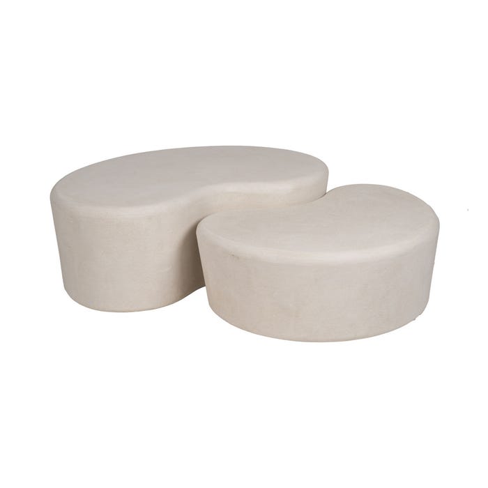 Mesa Centro Blanco Dm Wilma 103 X 71 X 38 Cm
