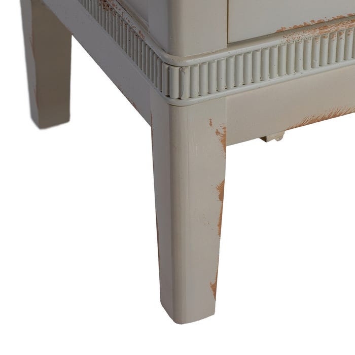 Cómoda Natural-Crema Madera 115 X 45 X 90 Cm