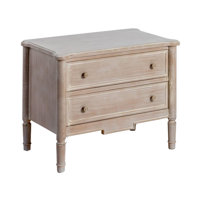 Mueble Auxiliar Marrón Claro Madera 80 X 45 X 60 Cm