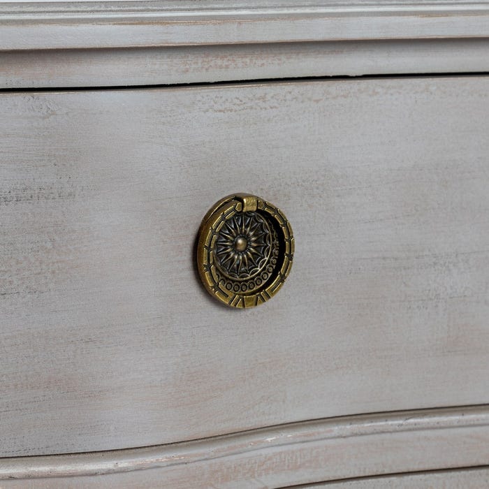Cómoda Marrón Claro Madera De Abeto 93 X 38 X 78 Cm