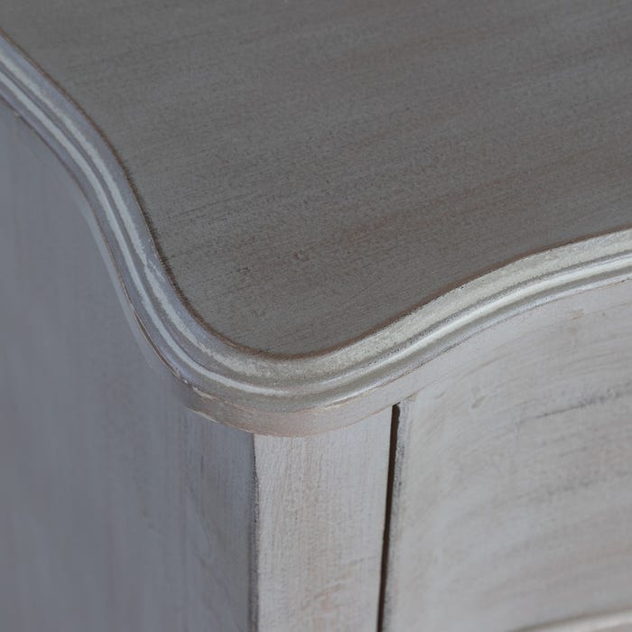 Cómoda Marrón Claro Madera De Abeto 93 X 38 X 78 Cm