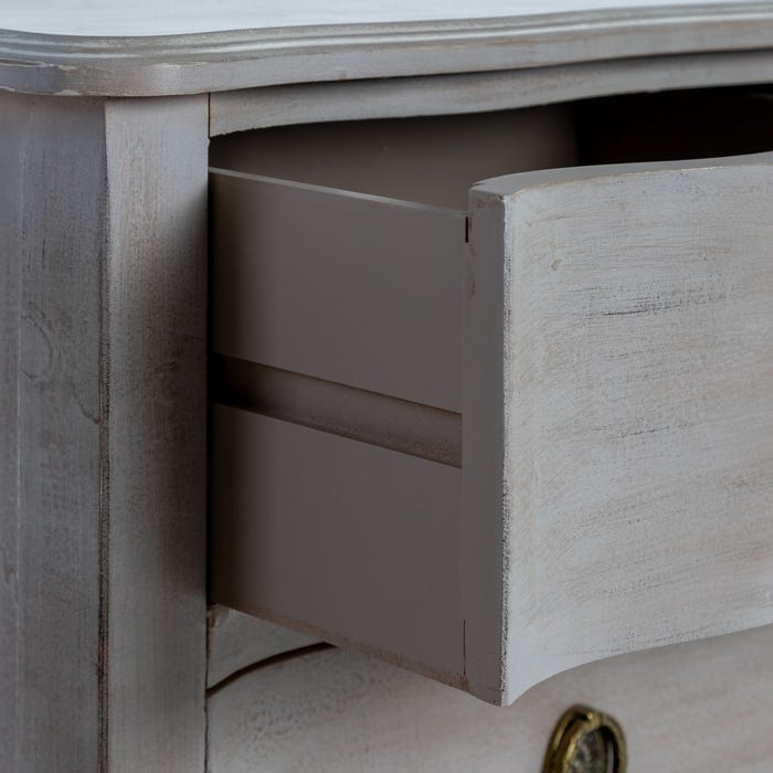 Cómoda Marrón Claro Madera De Abeto 93 X 38 X 78 Cm