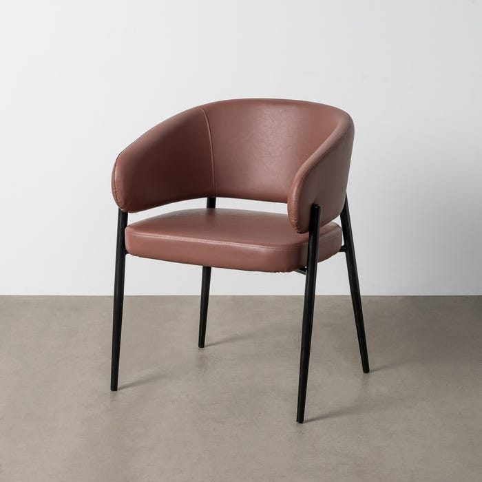 Silla Vino Simil Piel Contract 60 X 59 X 83 Cm