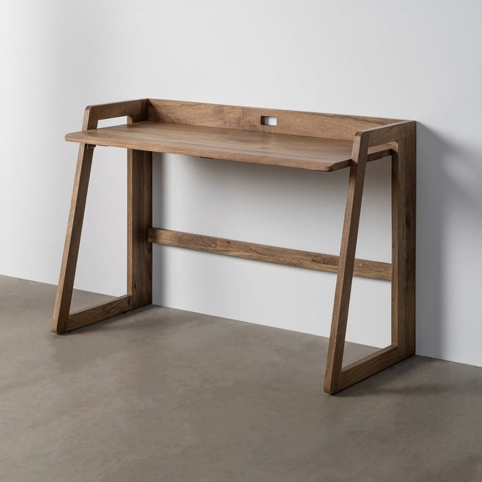 Escritorio Madera De Mango 120 X 56 X 83 Cm