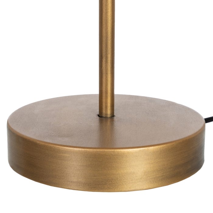 Lámpara Mesa Natural-Oro Dm-Metal 28,50 X 28,50 X 50 Cm