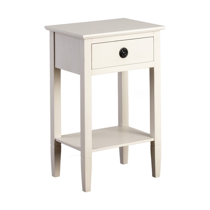 Mesita Gris Claro Dm 40 X 30 X 61 Cm