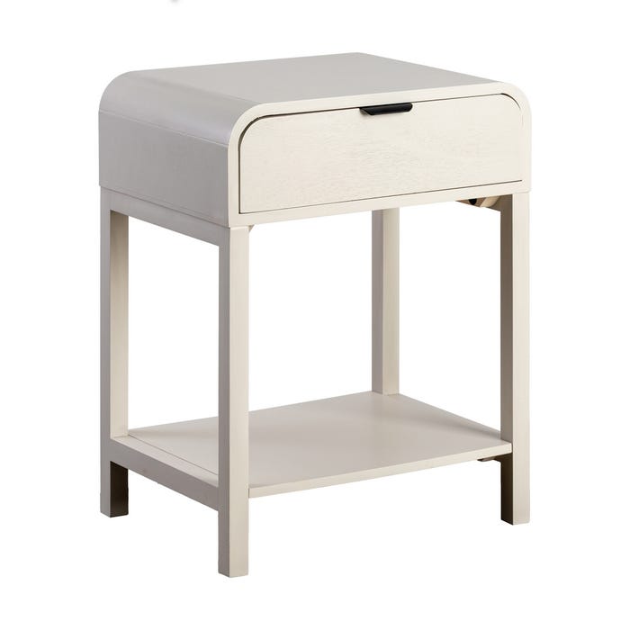 Mesita Gris Claro Dm 48 X 35,50 X 61 Cm