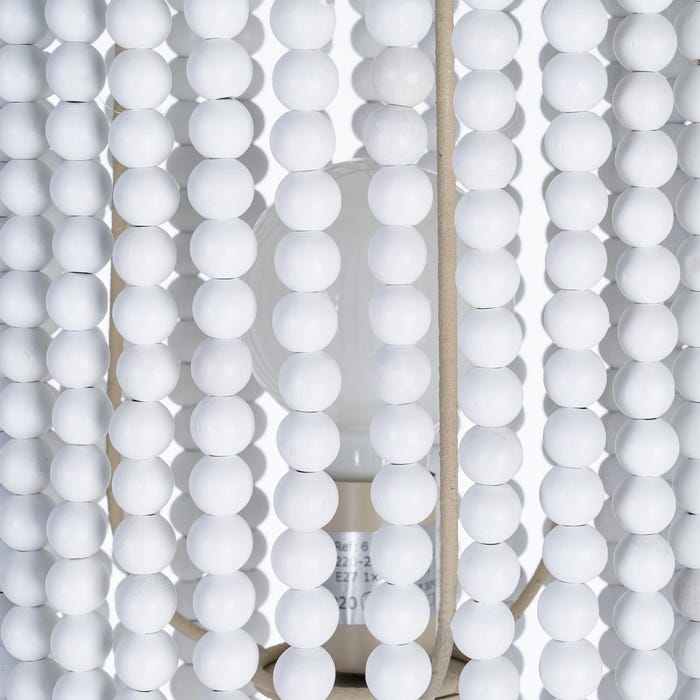Lámpara Suelo Blanco Dm-Metal 25,50 X 25,50 X 155 Cm