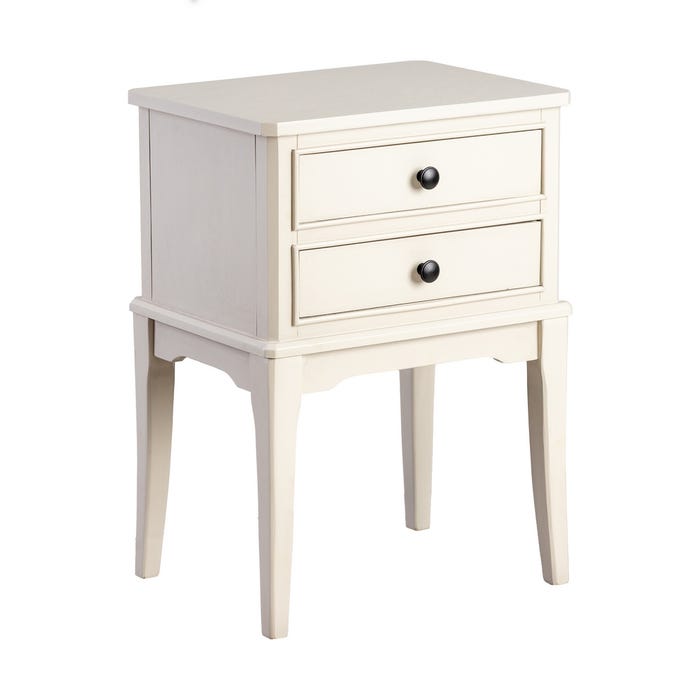 Mesita Gris Claro Dm 40,50 X 38 X 56 Cm