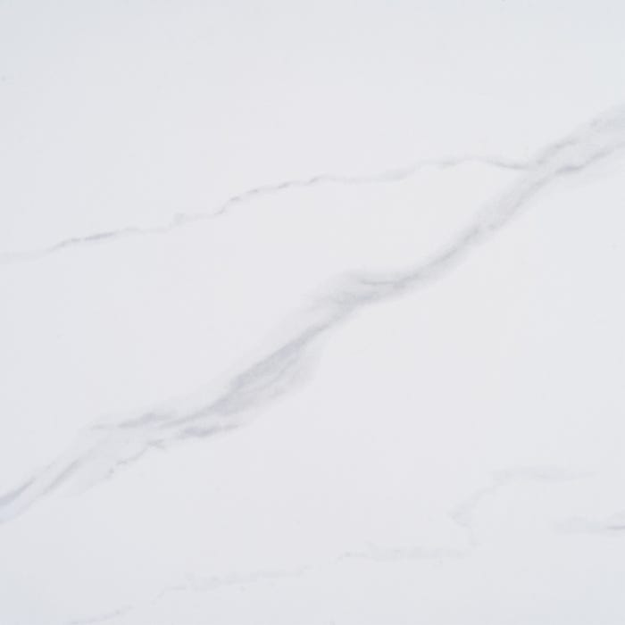 Mesa Comedor Blanco Piedra Sinterizada 100 X 100 X 75 Cm