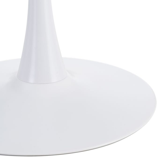 Mesa Comedor Gris Piedra Sinterizada 100 X 100 X 75 Cm