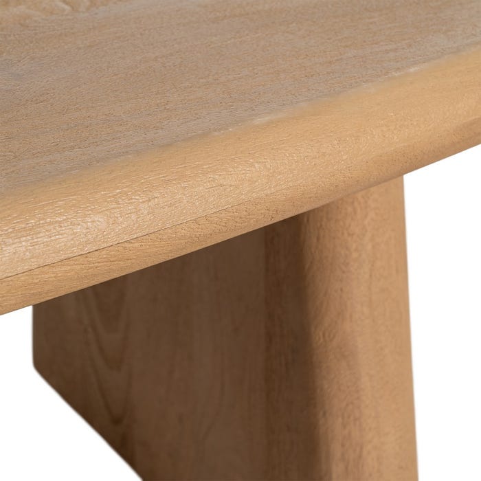 Mesa Centro Natural Madera De Mango 120 X 60 X 40 Cm