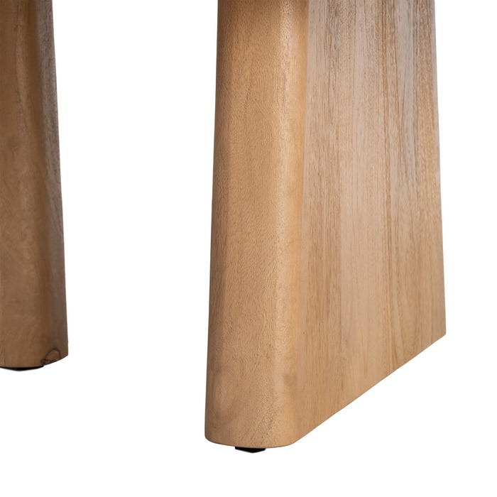 Mesa Centro Natural Madera De Mango 120 X 60 X 40 Cm