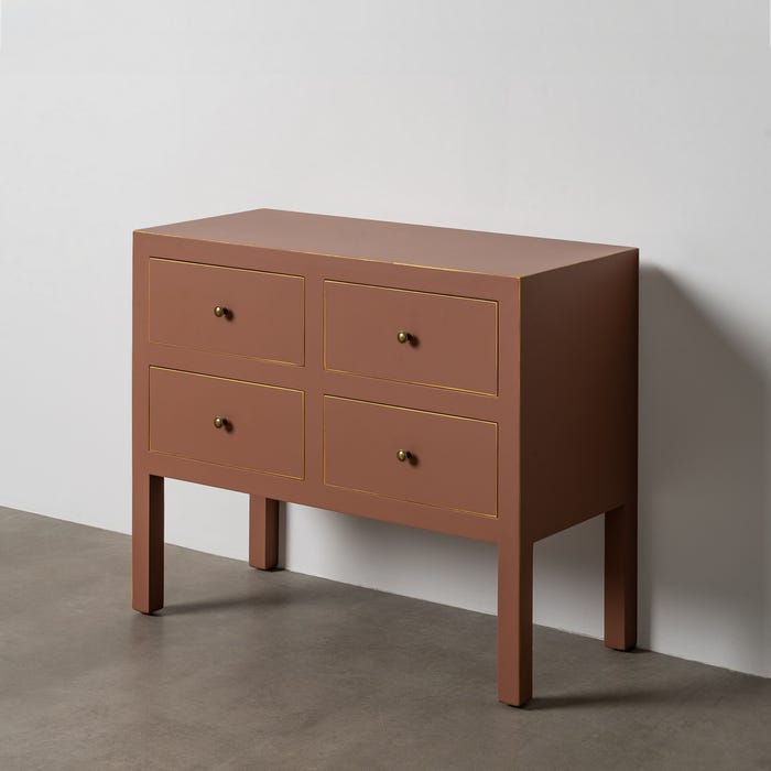 Cómoda Moka Dm 80 X 36 X 66,50 Cm