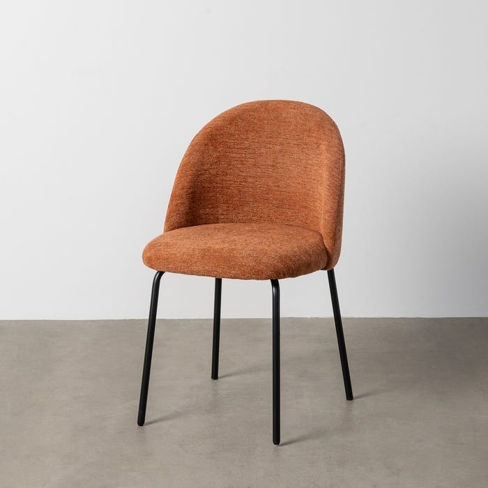 Silla Calabaza Tejido-Metal Contract 49 X 48 X 80 Cm