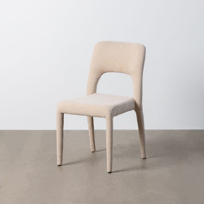 Silla Gris Tejido Salón 47 X 59,50 X 83,50 Cm