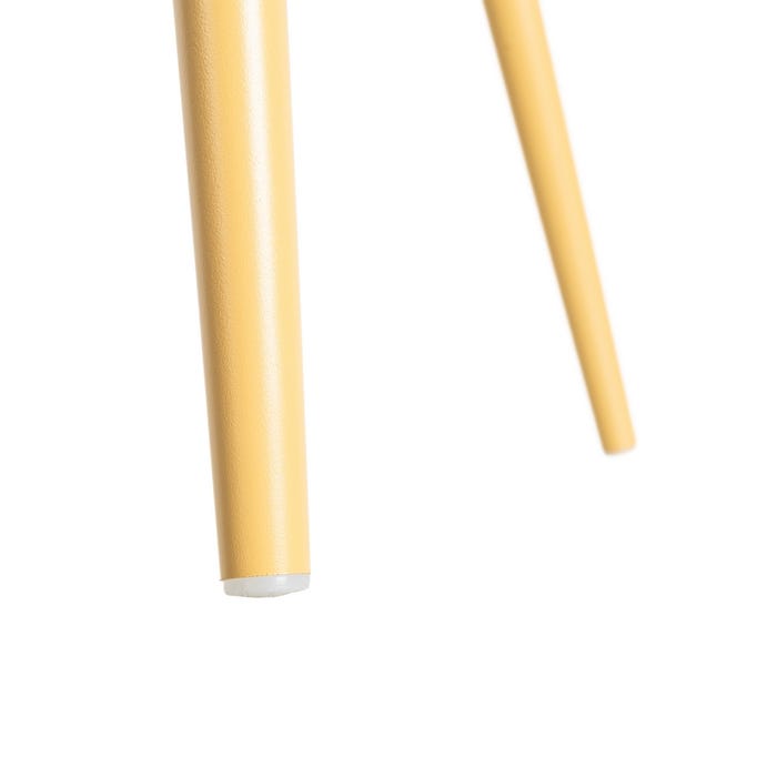 Silla Amarillo Pp-Metal Contract 51 X 46 X 80 Cm