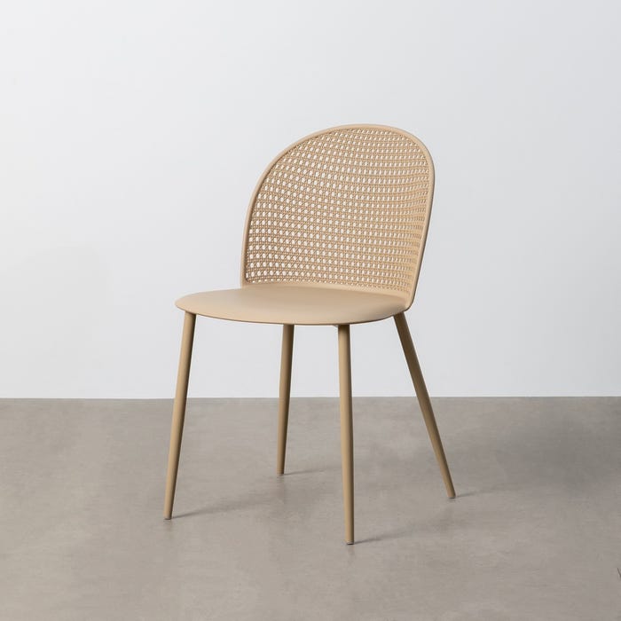 Silla Caqui Pp-Metal Contract 51 X 46 X 80 Cm
