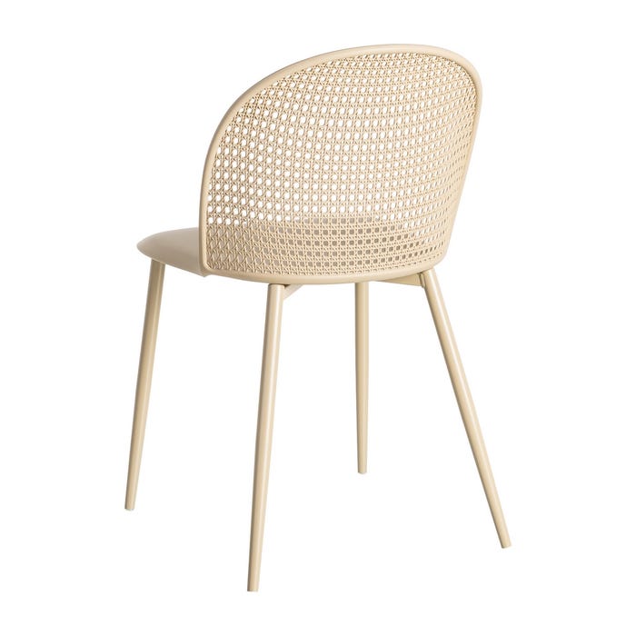 Silla Caqui Pp-Metal Contract 51 X 46 X 80 Cm