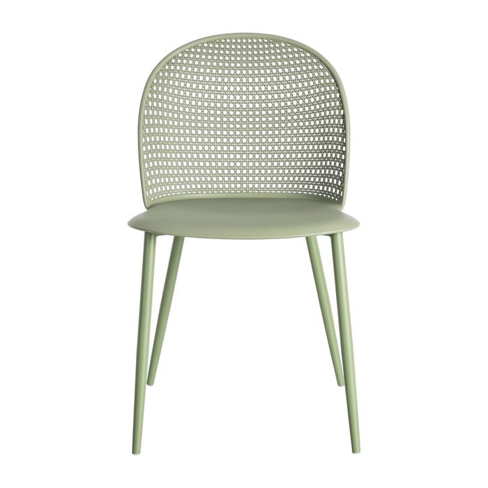 Silla Verde Pp-Metal Contract 51 X 46 X 80 Cm