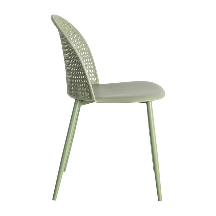 Silla Verde Pp-Metal Contract 51 X 46 X 80 Cm