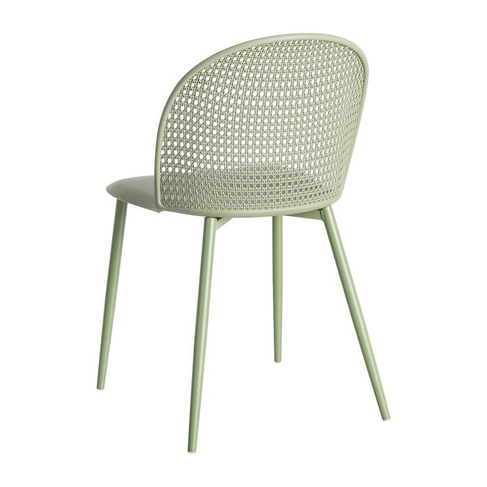 Silla Verde Pp-Metal Contract 51 X 46 X 80 Cm