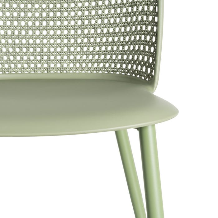 Silla Verde Pp-Metal Contract 51 X 46 X 80 Cm