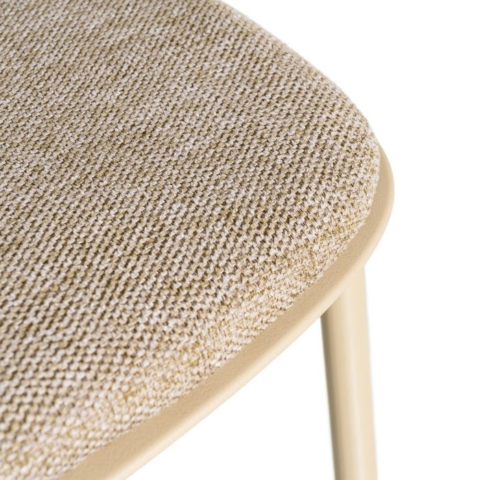 Silla Caqui Pp-Metal Interior 46 X 51 X 85 Cm