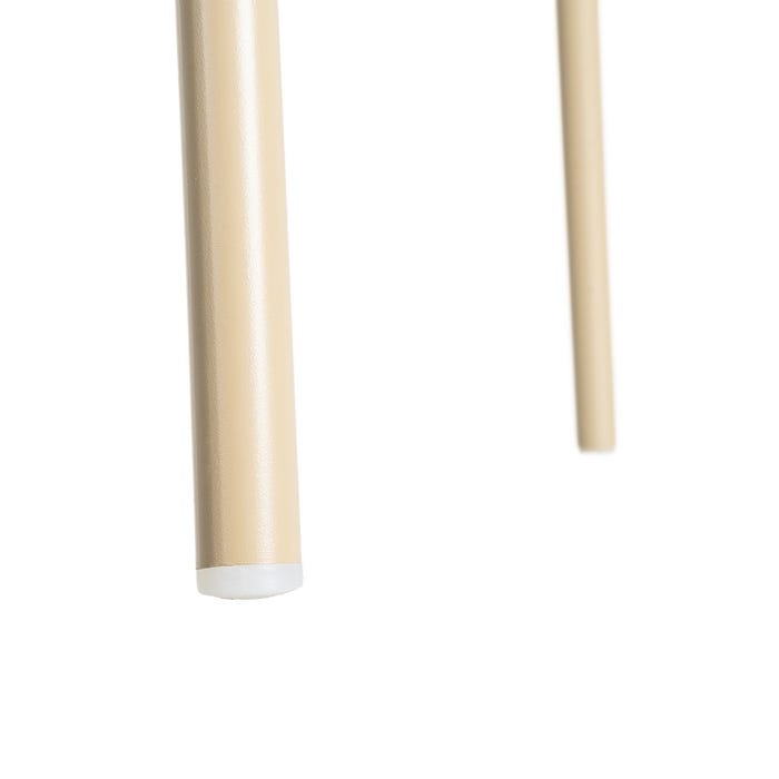Silla Caqui Pp-Metal Interior 46 X 51 X 85 Cm