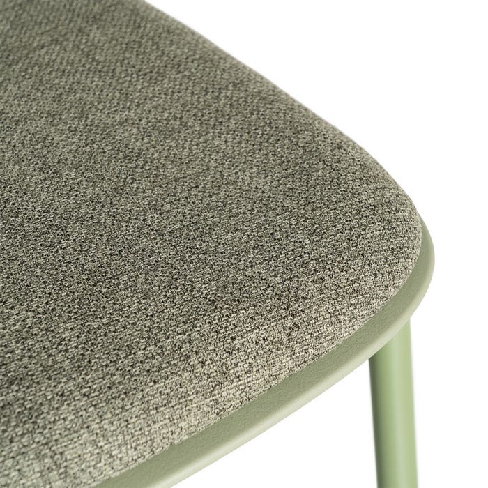 Silla Verde Pp-Metal Interior 46 X 51 X 85 Cm