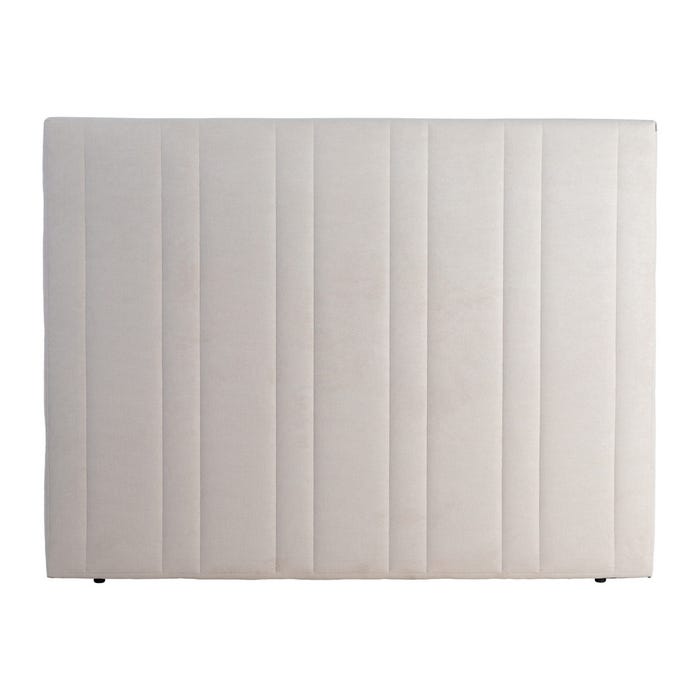 Cabecero Beige Tejido Dormitorio 160 X 122 Cm