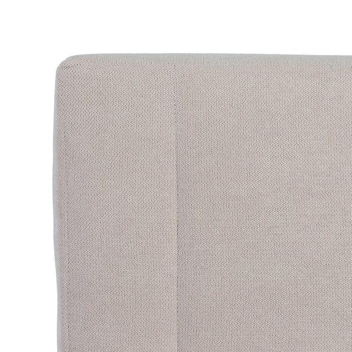 Cabecero Beige Tejido Dormitorio 160 X 122 Cm