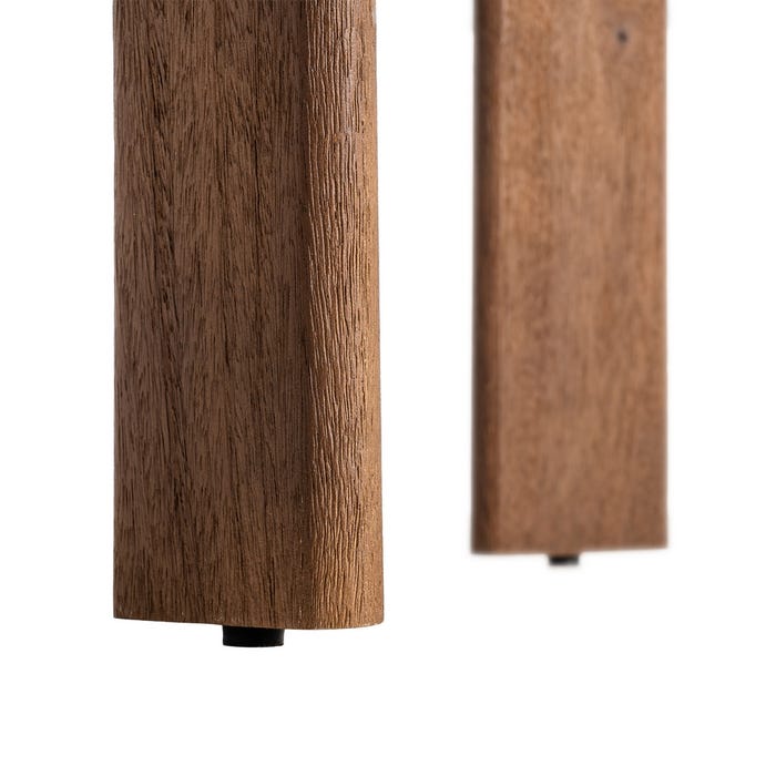Mesa Marrón Madera De Mango 145 X 80 X 75 Cm