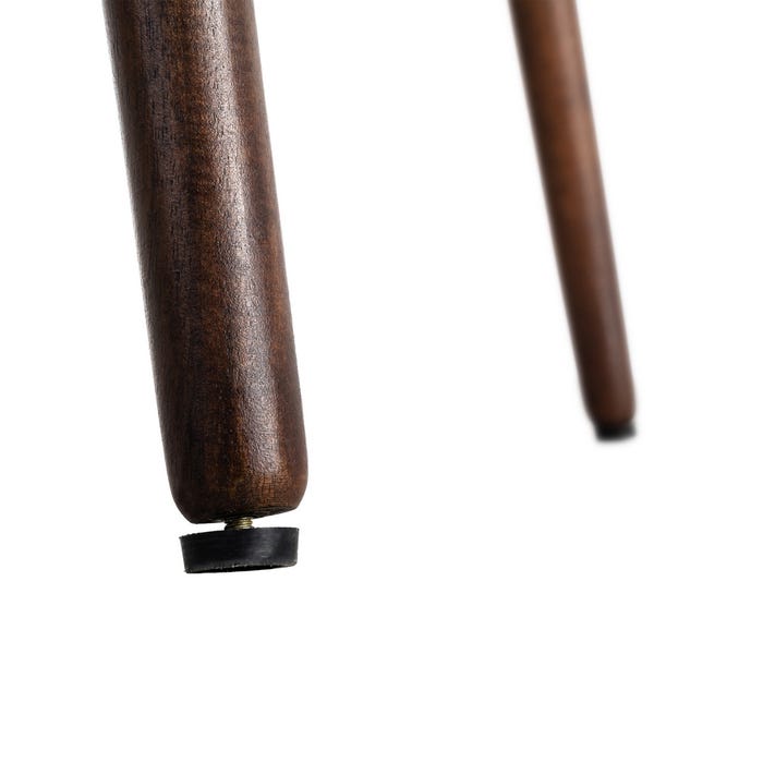 Mesita Marrón Oscuro Madera De Mango 115 X 70 X 43 Cm