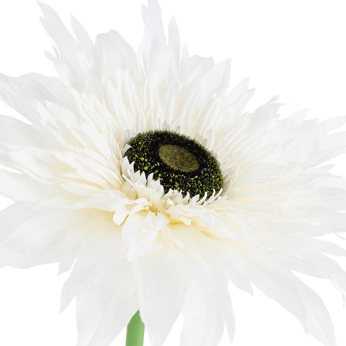 Flor Gerbera Blanco Artificial 40 X 40 X 125 Cm