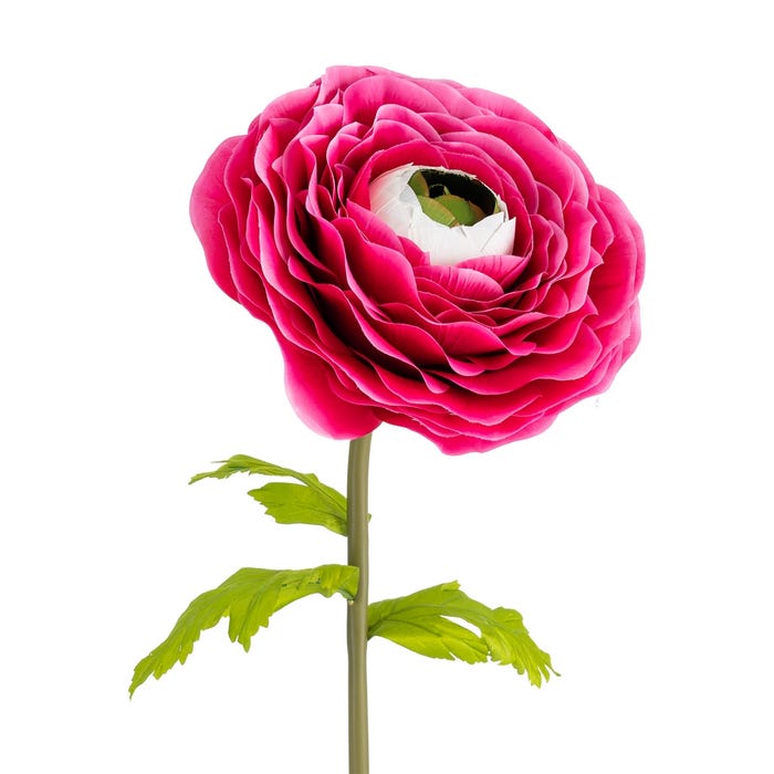 Flor Anémona Fucsia Artificial 50 X 50 X 135 Cm