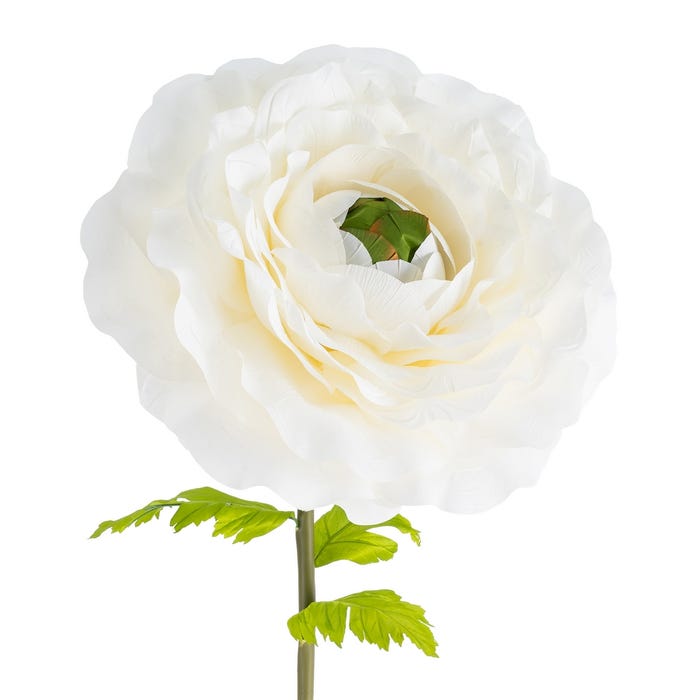 Flor Anémona Blanco Artificial 70 X 70 X 170 Cm