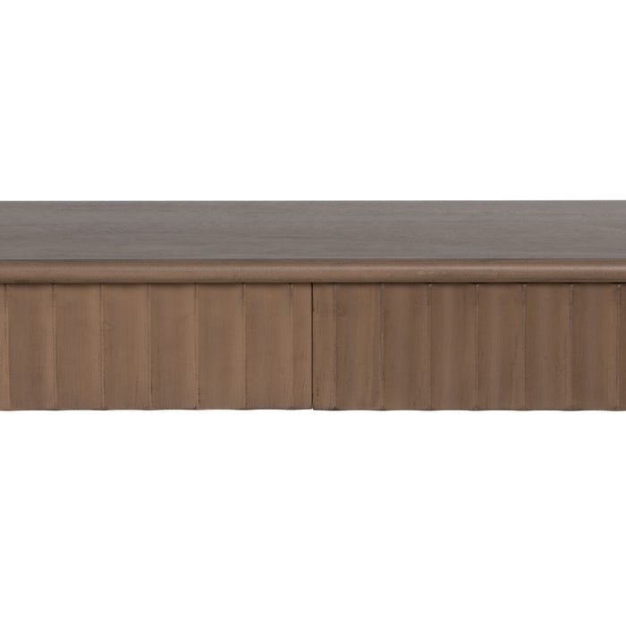 Consola Marrón Dm-Madera 90 X 30 X 75 Cm