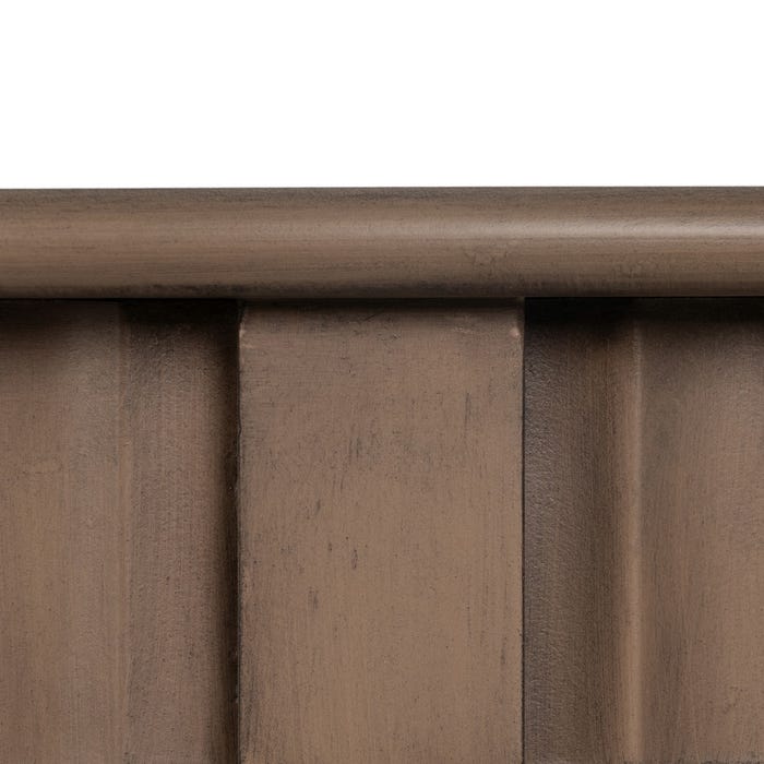 Console de madeira DM marrom 71 x 30 x 71 cm