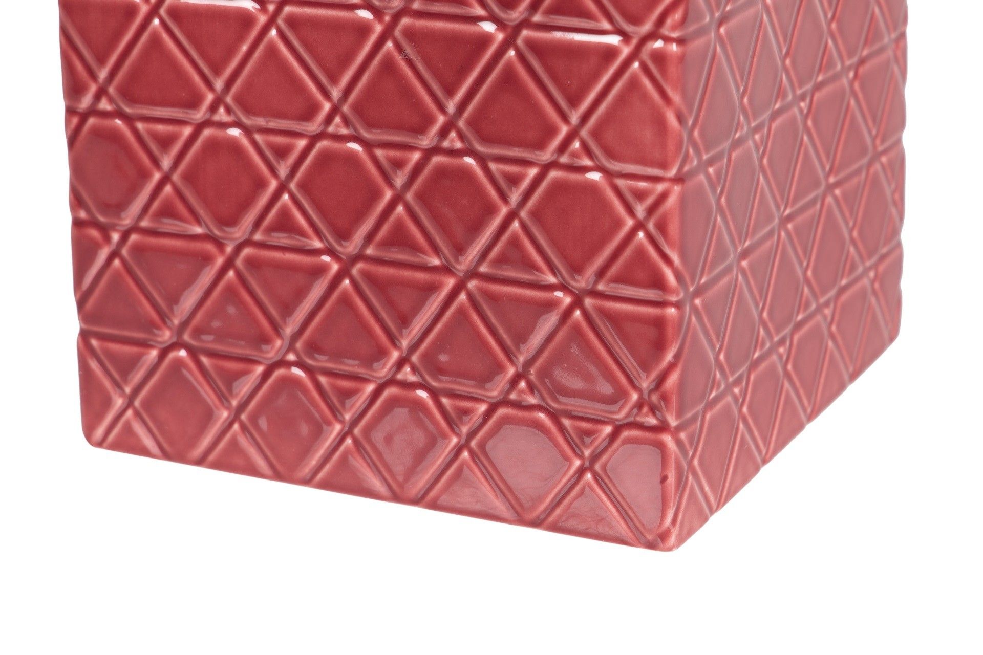 TIBOR CERAMICA BURDEOS ORO 19x19x31 CM