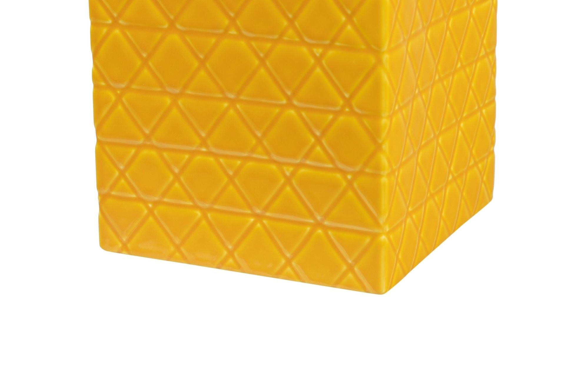 TIBOR CERAMICA AMARILLO 19x19x31 CM