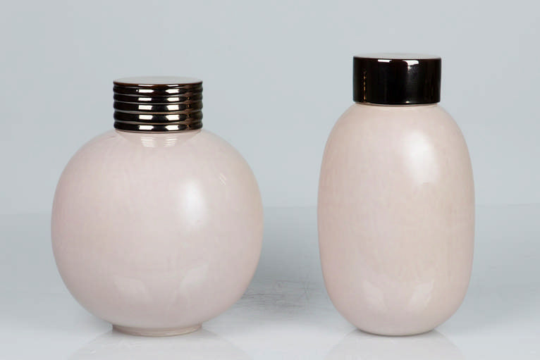 TIBOR CERAMICA ROSA 17x17x30 CM