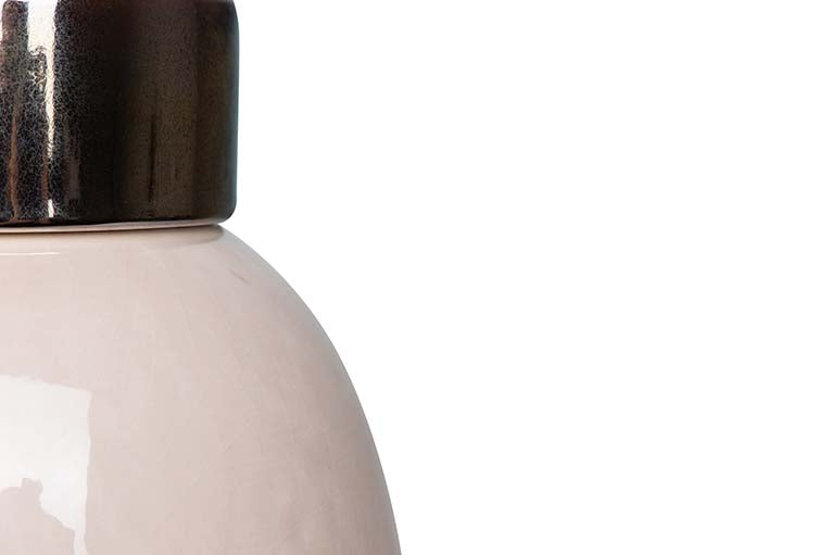 TIBOR CERAMICA ROSA 17x17x30 CM