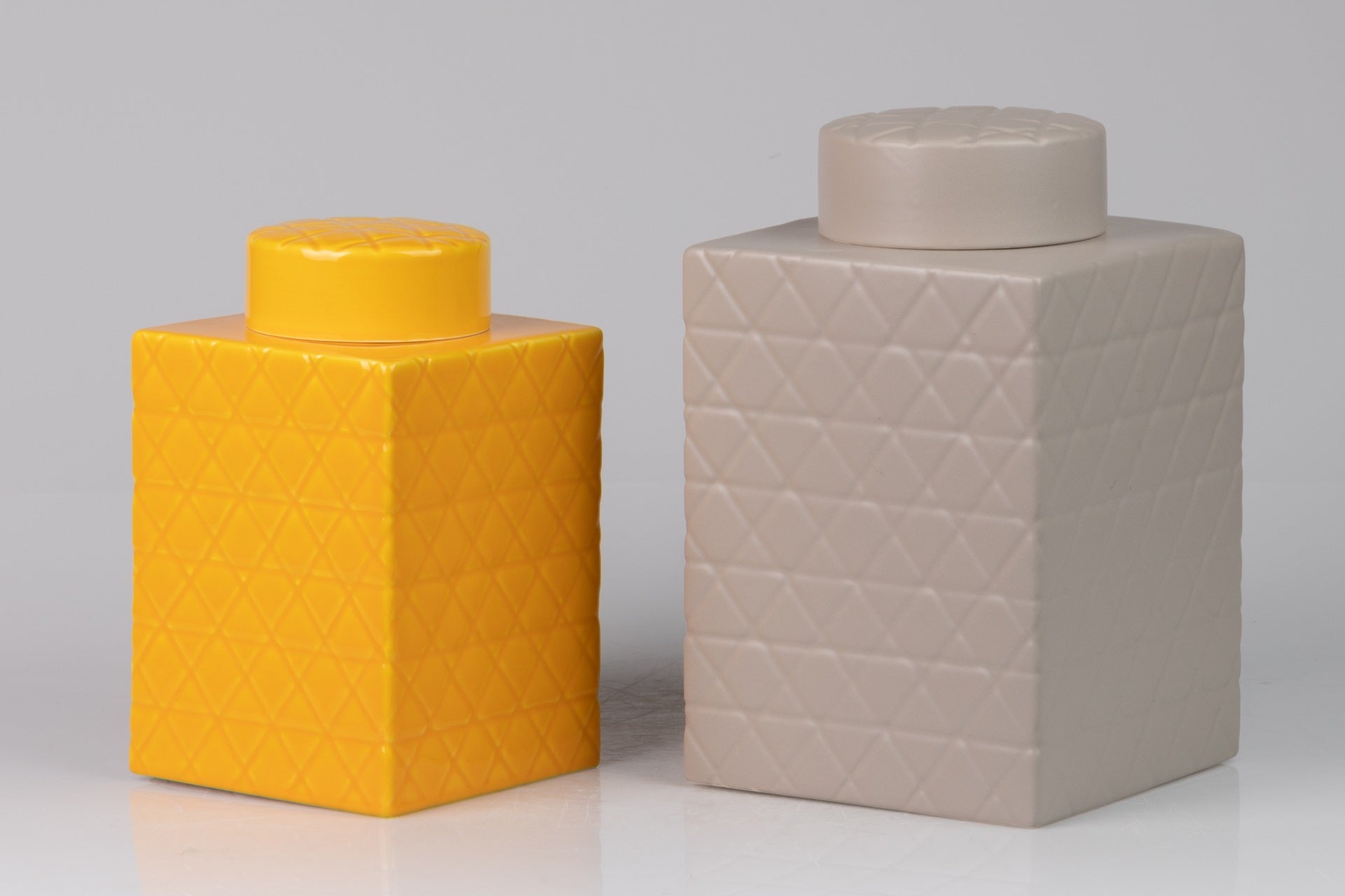 TIBOR CERAMICA GRIS MATE 19x19x31 CM