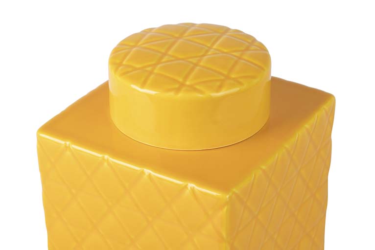 TIBOR CERAMICA AMARILLO 16x16x26 CM