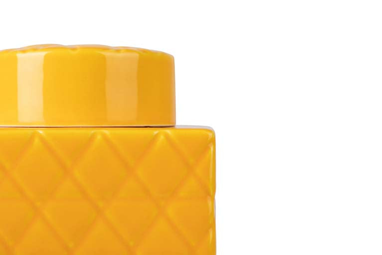 TIBOR CERAMICA AMARILLO 16x16x26 CM