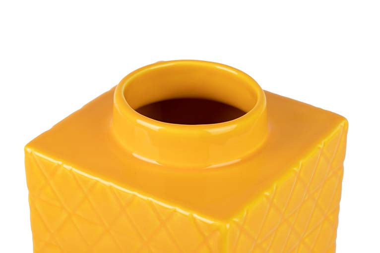 TIBOR CERAMICA AMARILLO 16x16x26 CM