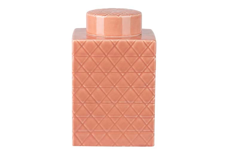 TIBOR CERAMICA ROSA 19x19x31 CM